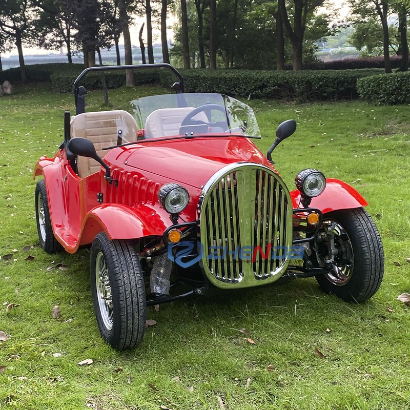 Factory Direct Sales of Classic Fashion Golf Carts with Lithium Batteries / Brand New Discounted Sightseeing Classic Cars