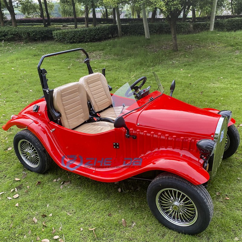 Factory Direct Sales of Classic Fashion Golf Carts with Lithium Batteries / Brand New Discounted Sightseeing Classic Cars