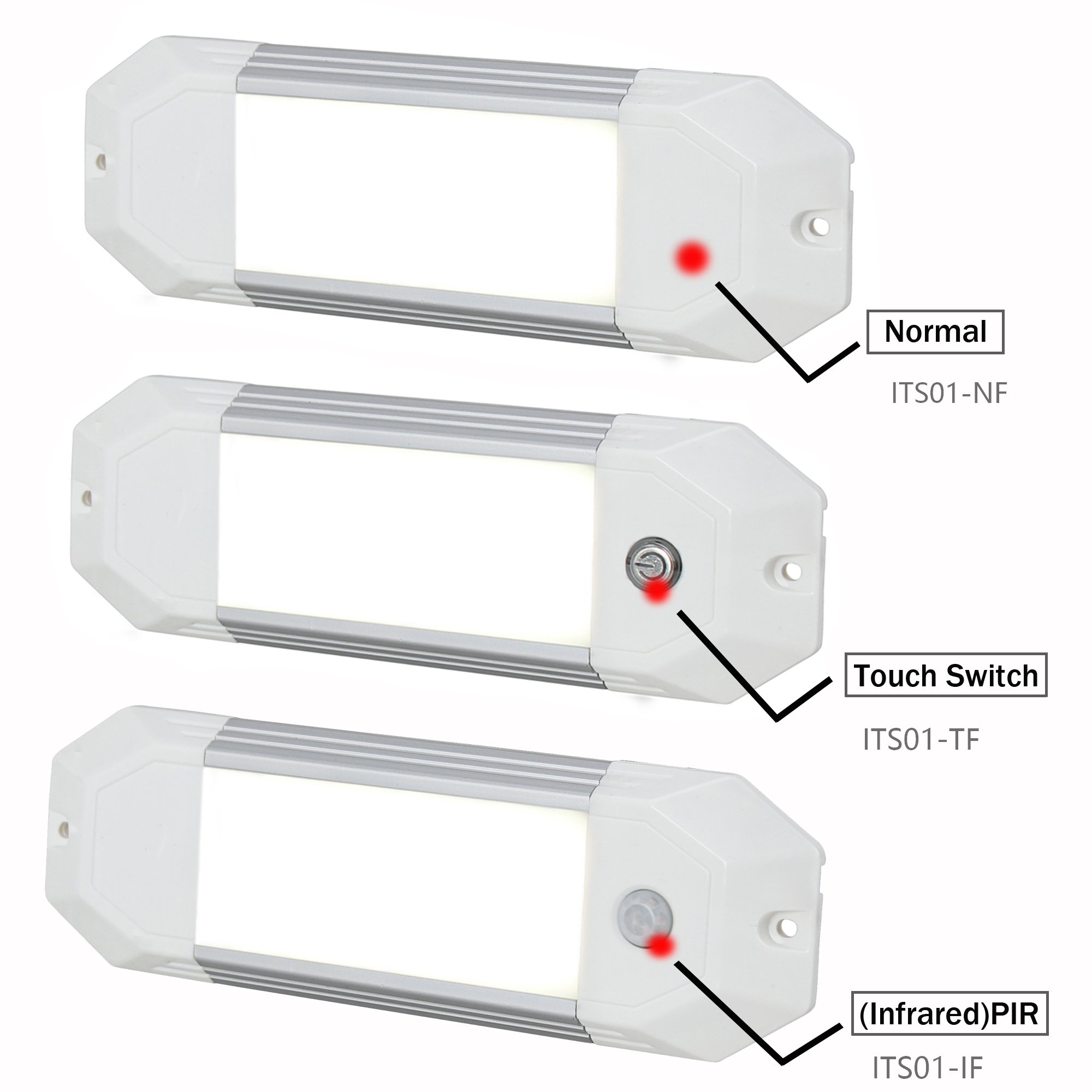 Best Selling RV Lighting Systems Interior Light Bulbs Boat Dome 12V Touch RV LED Ceiling Lights