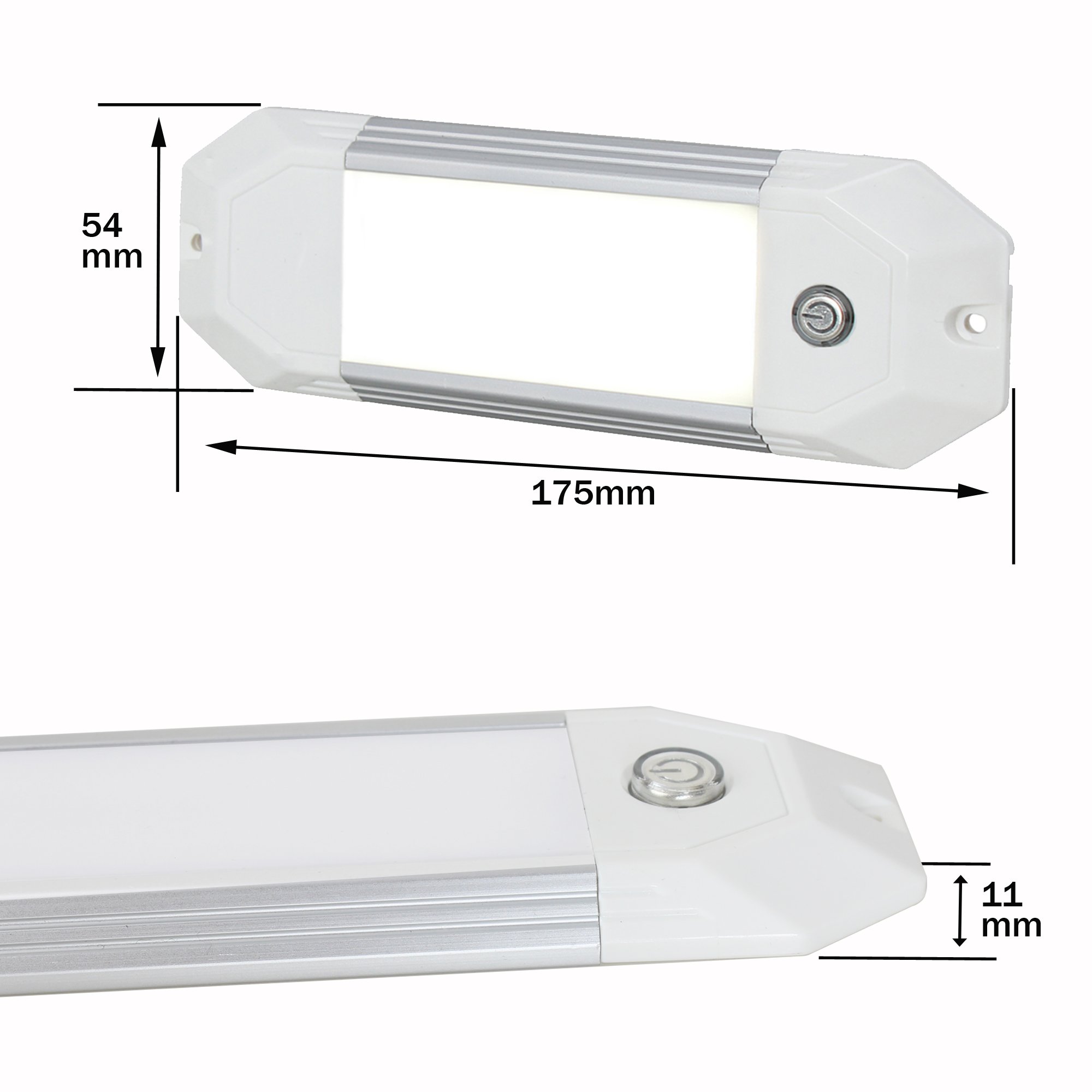 Best Selling RV Lighting Systems Interior Light Bulbs Boat Dome 12V Touch RV LED Ceiling Lights