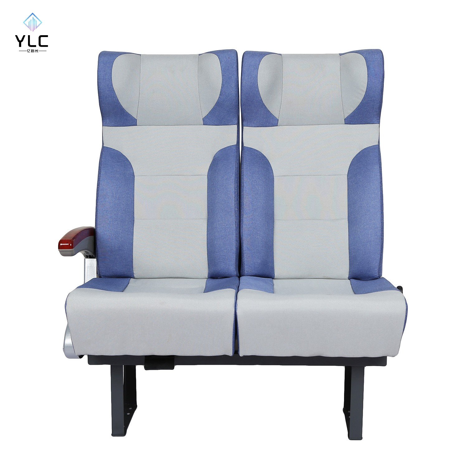 YLC Manufacturer Supply Minibus Seat Brown Flip Fold coach Bus Seat Luxury Passenger RV Seat for Tourist Bus School