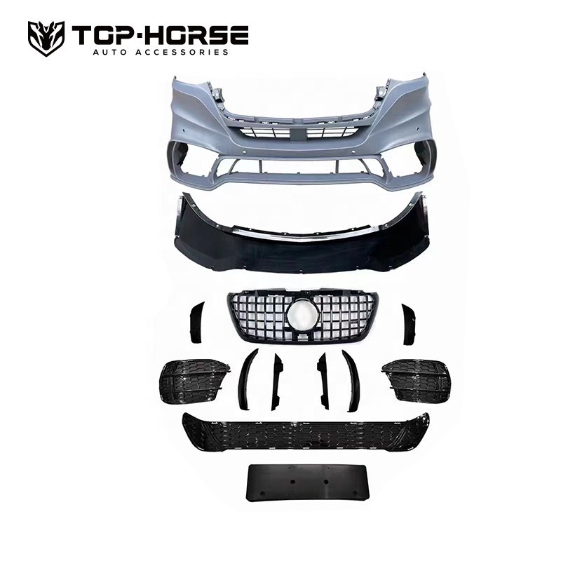Mercedes Ben-z Sprinter W907 Vans GT Body Kit Covert Kit Facelift Body Kit Front Bumper