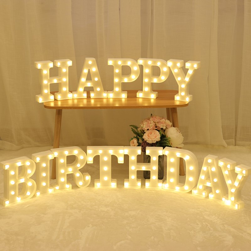 Best Quality Big Letters NO MOQ Marquee Letters Led Marquee Letters Metal for Wedding Party Event Decoration