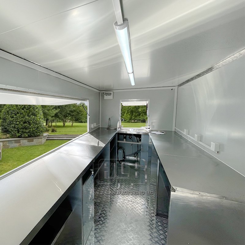 Cheap Food for Truck Sale Food Truck With Full Kitchen Remorque Alimentaire Mobile Kiosk Trailer Bus Coffee With Great Price