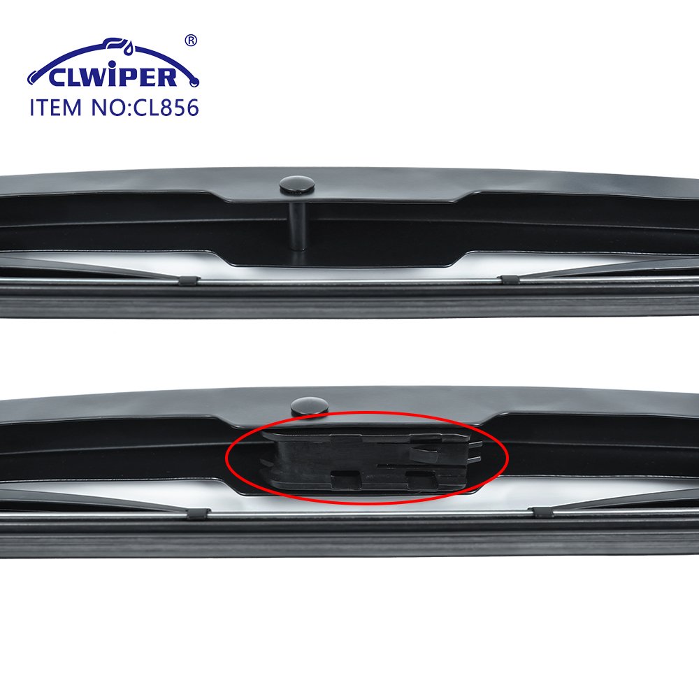 CLWIPER 1000mm Car Wiper Factory Natural Rubber Refill Metal Wiper Blade for Truck With One/two Adapter
