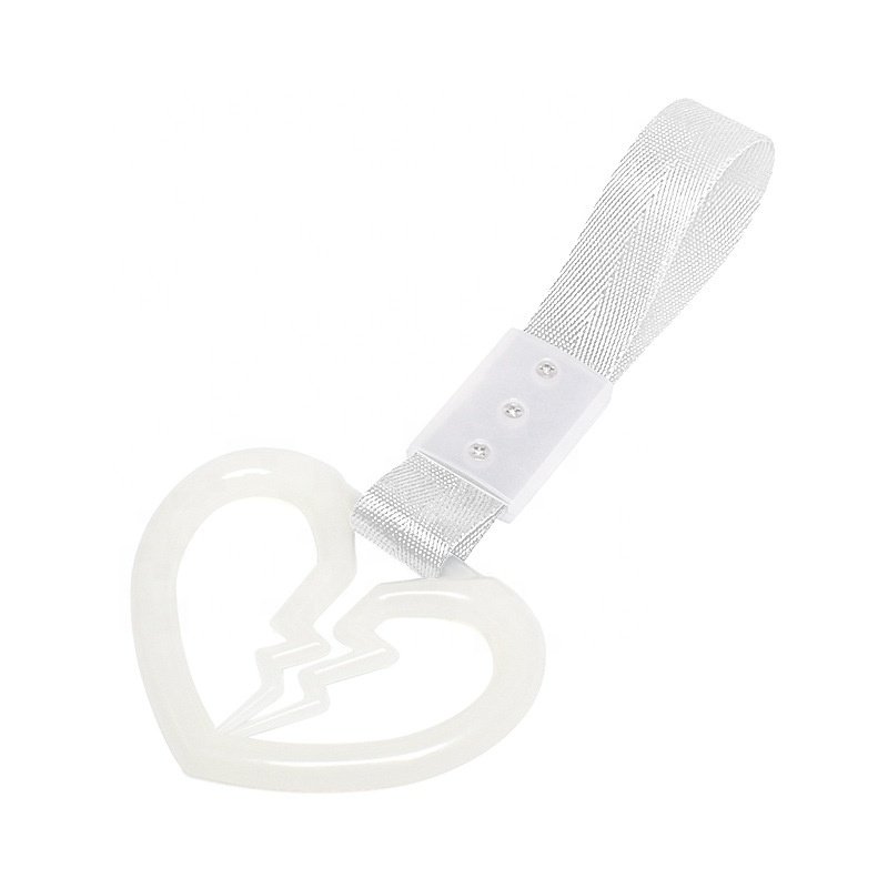 JDMotorsport88 Japanese JDM Glowing Tsurikawa Hang Ring Charm Subway Train Bus Handle Hand Strap Drift for Car