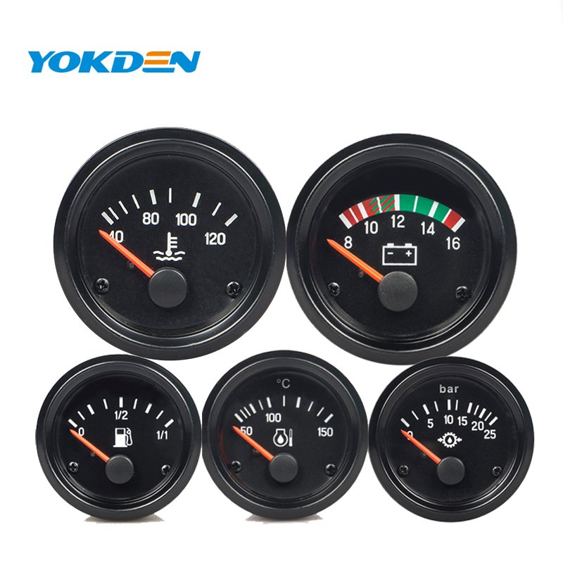 Diesel Engine 52mm Digital Water Temperature Meter 12V 24V Temperature Gauge