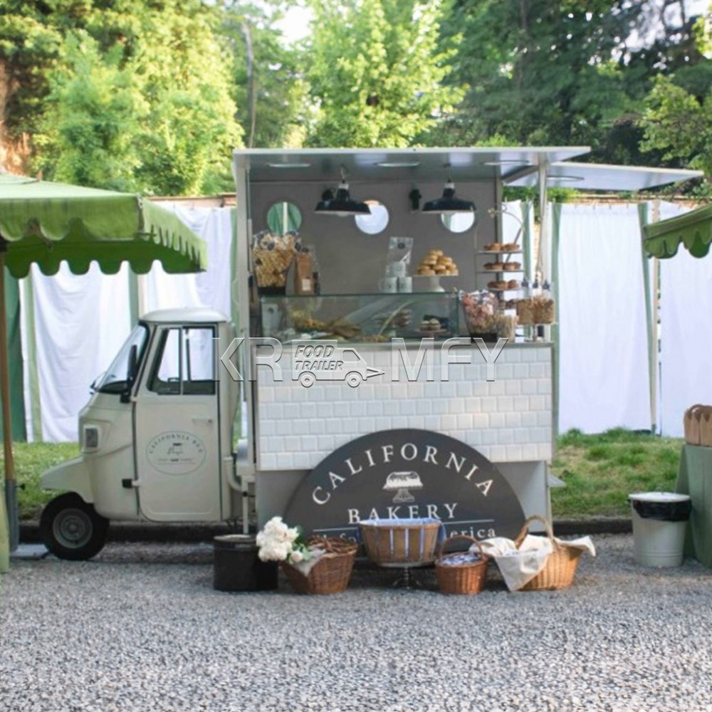 China Electric Food Cart Food Truck With Full Kitchen Equipment Mobile Beer Bar Kiosks Street Vending Food Truck