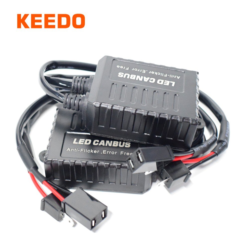 For Audi BMW VW Ford Hyundai Toyota Mercedes-Benz Dodge Jeep Porsche Car Accessories Led Error Canceller H7 Can-bus Decoder H8