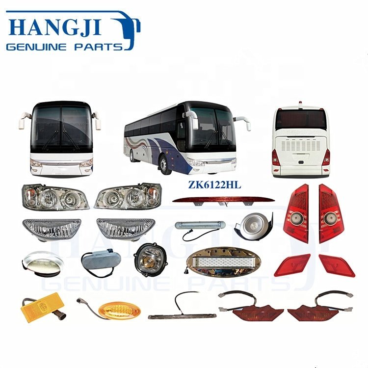Use for ZK6122 West Africa Southeast Asia Market Bus Parts Bus Engines Bus Accessories Headlamp Rear Tail Light Fog Lamp