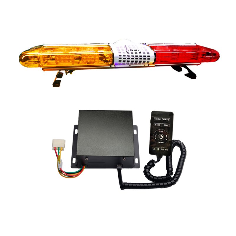 105CM Ambulance Light bar with Siren Cop Red Blue Light bar Led Warning Light bar