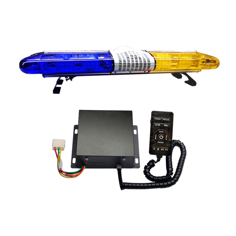105CM Ambulance Light bar with Siren Cop Red Blue Light bar Led Warning Light bar
