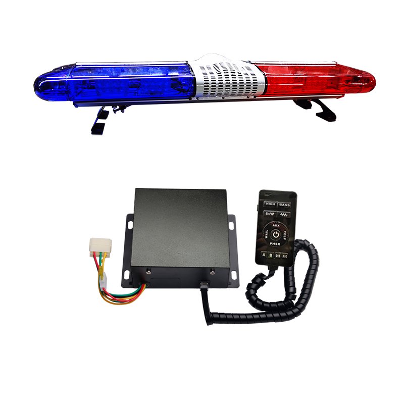 105CM Ambulance Light bar with Siren Cop Red Blue Light bar Led Warning Light bar