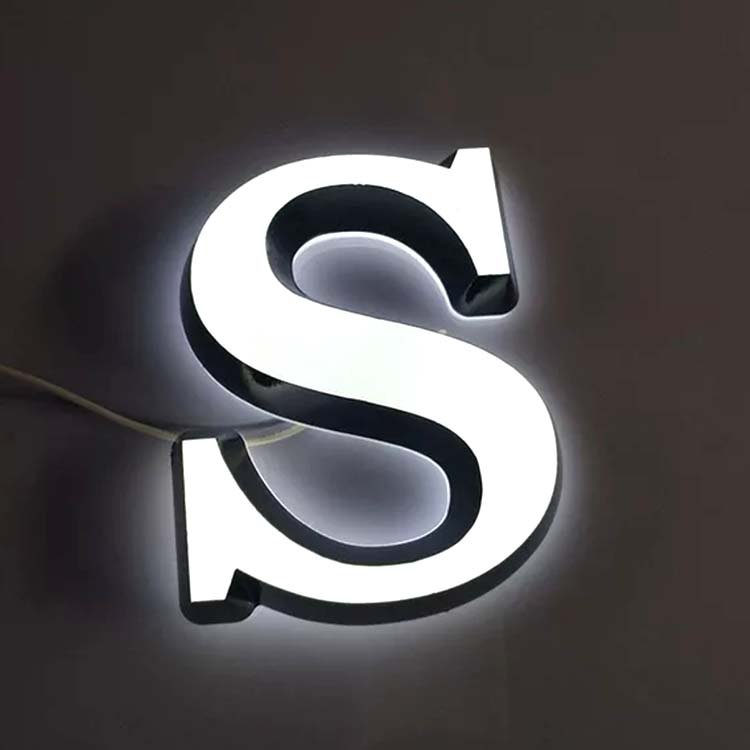 Custom 3D Modern House Number Address Mini Led Acrylic Sign