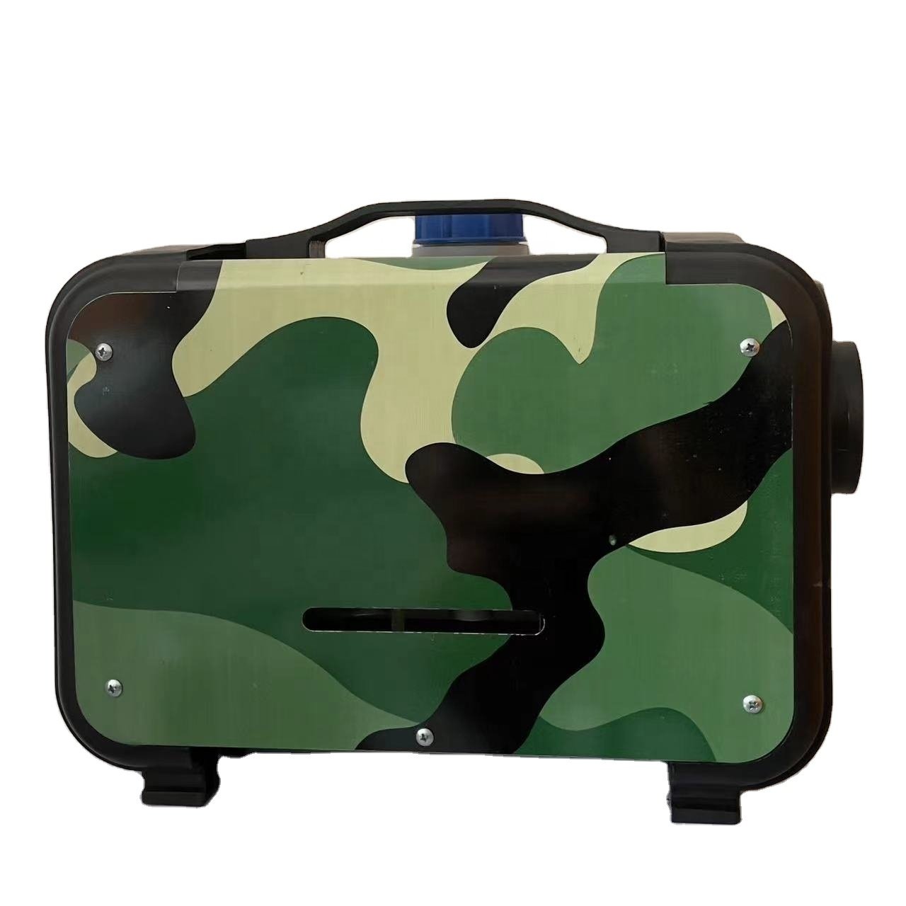 New Parking Heater Camouflage Painted Version,15L Tank,Diesel Air Heater 12V,Muffler, Diesel Parking Heater