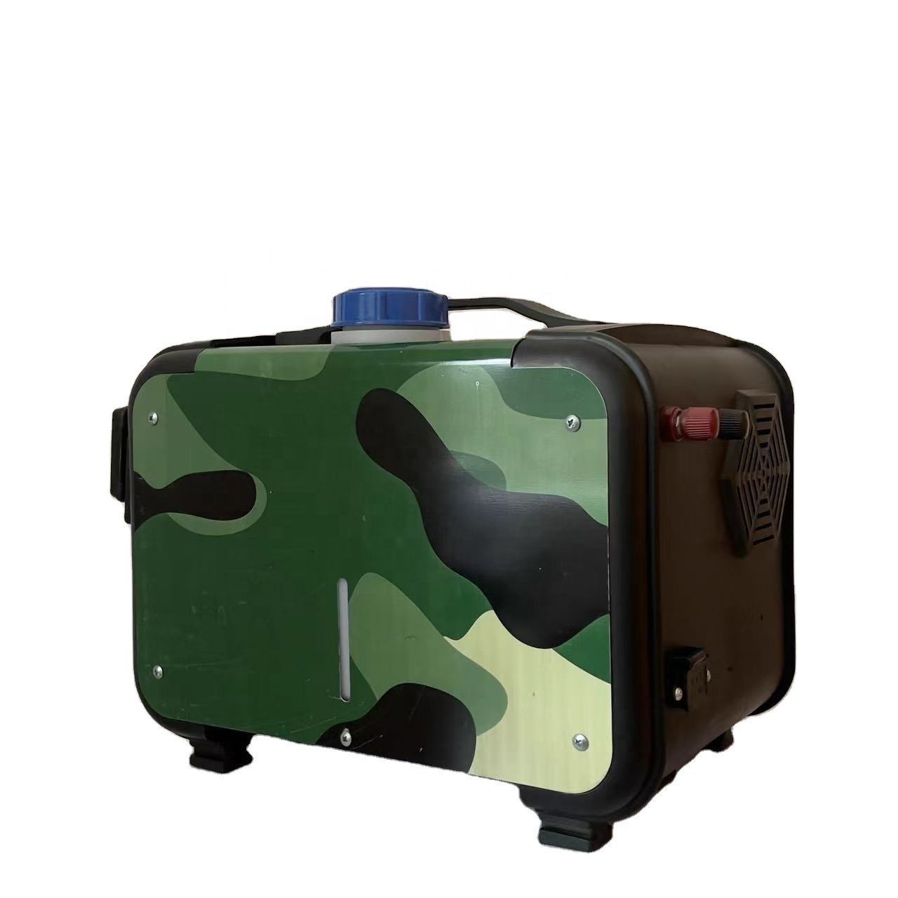 New Parking Heater Camouflage Painted Version,15L Tank,Diesel Air Heater 12V,Muffler, Diesel Parking Heater