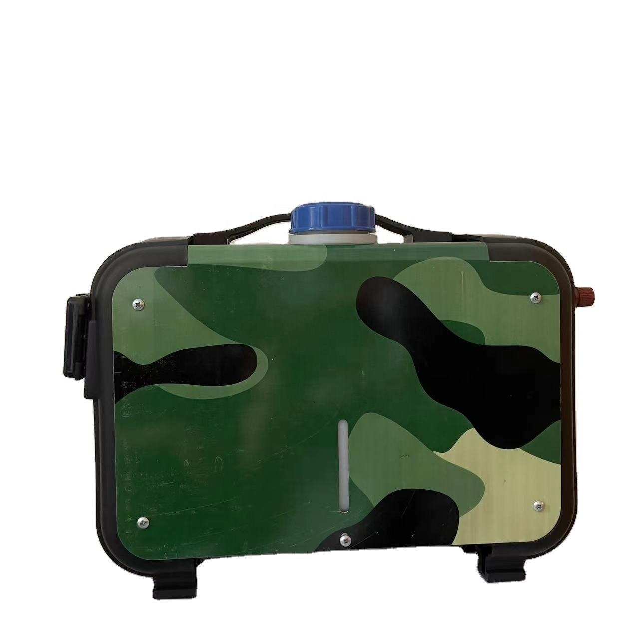 New Parking Heater Camouflage Painted Version,15L Tank,Diesel Air Heater 12V,Muffler, Diesel Parking Heater