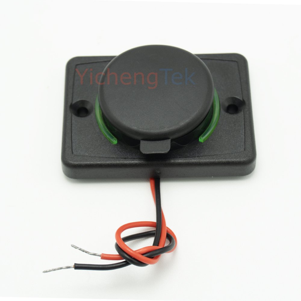 DC 12V 24V Panel Surface Mount 48W Dual Type-C QC 3.0 QC3.0 Type C PD USB Port Bus Car Charger Socket
