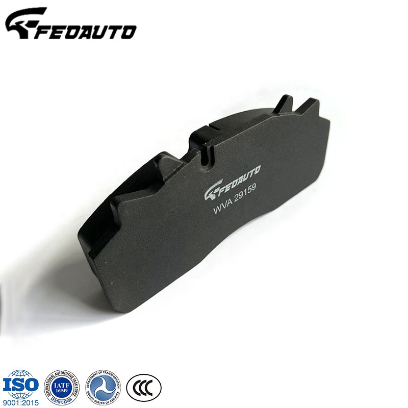 China Supplier WVA29159 29126 Truck Brake Pad Front Disc Brake Pad