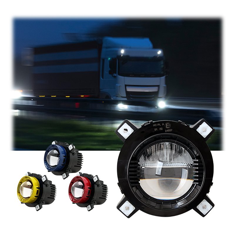 High Low Beam Sealed LED Headlight 90mm 3.5 Inch Led Headlight for Bus Motorcycles Truck Agricultural Vehicles