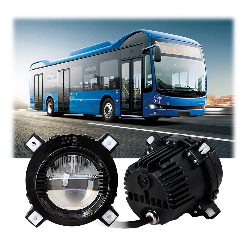 High Low Beam Sealed LED Headlight 90mm 3.5 Inch Led Headlight for Bus Motorcycles Truck Agricultural Vehicles