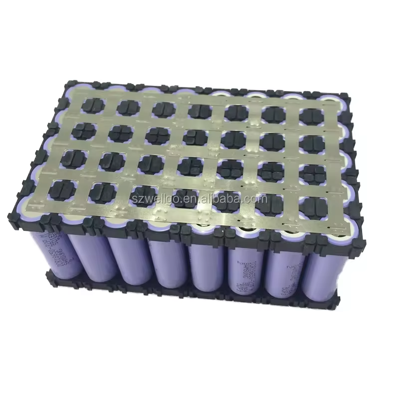 WELLGO Custom Cylindrical Battery Accessories Nickel Strip Copper Bus Bar for 18650 21700 26650 Cell