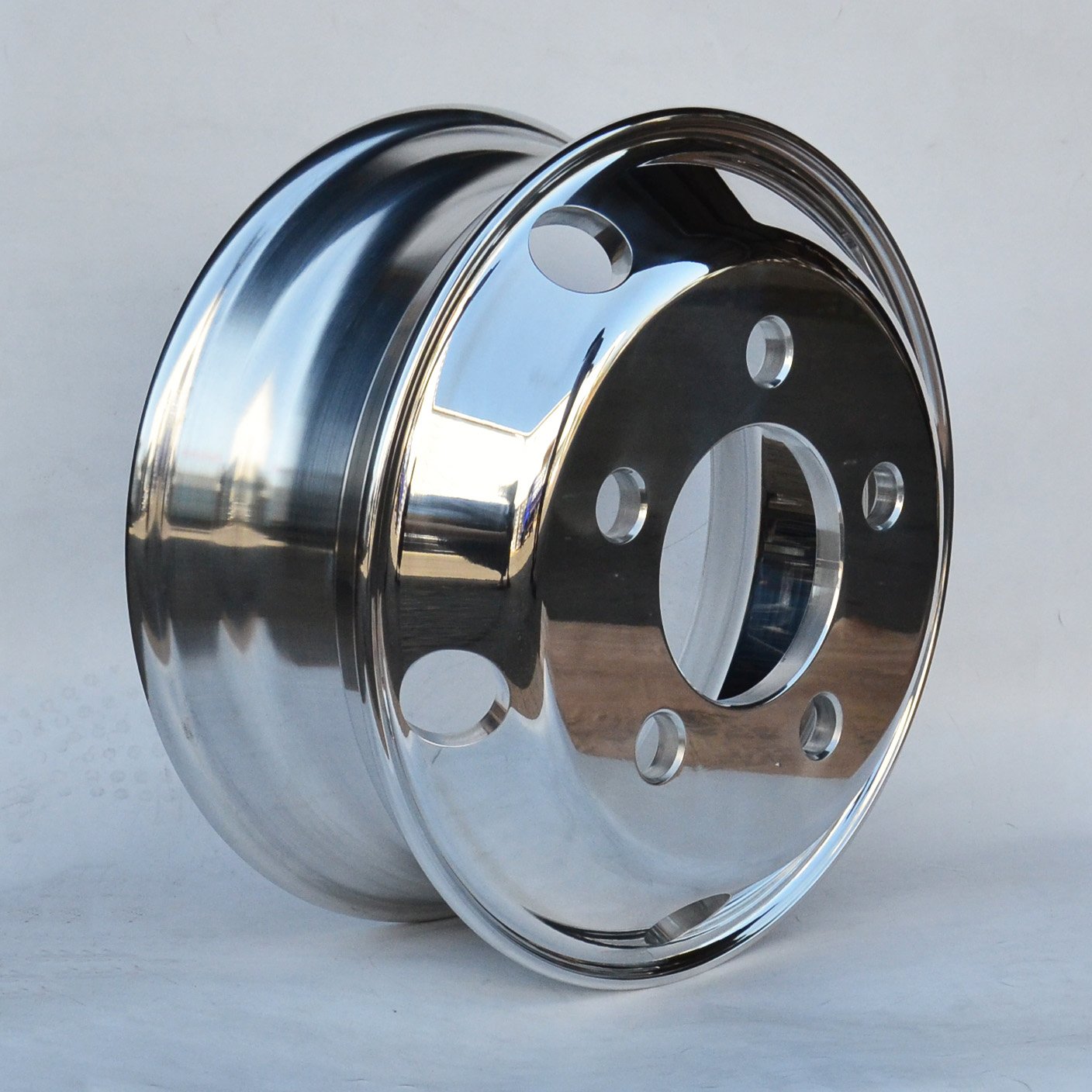 Forged Aluminum Truck Wheels 17.5 Alloy Truck Rims Polished Aluminum Wheels for Buses