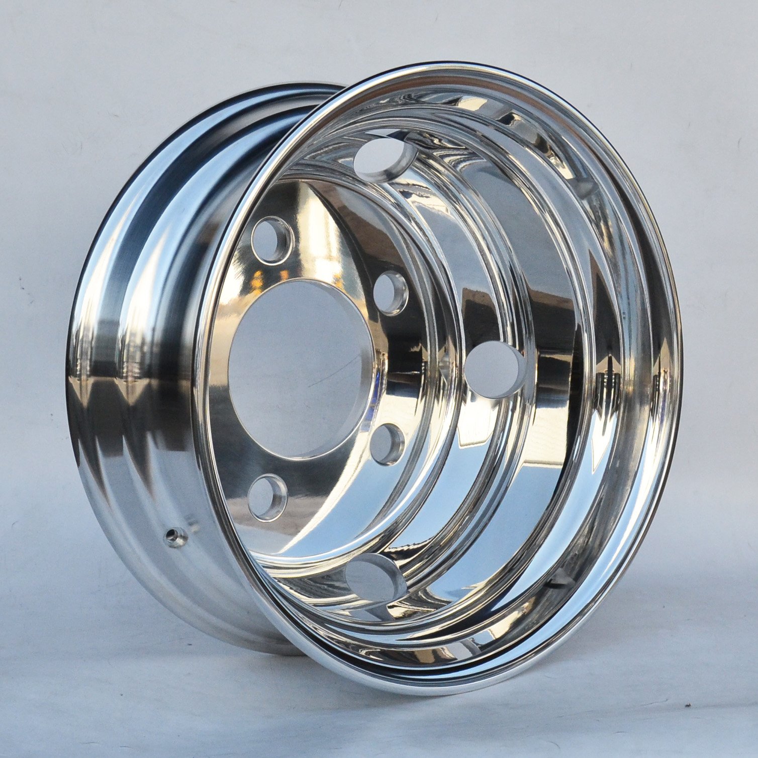 Forged Aluminum Truck Wheels 17.5 Alloy Truck Rims Polished Aluminum Wheels for Buses