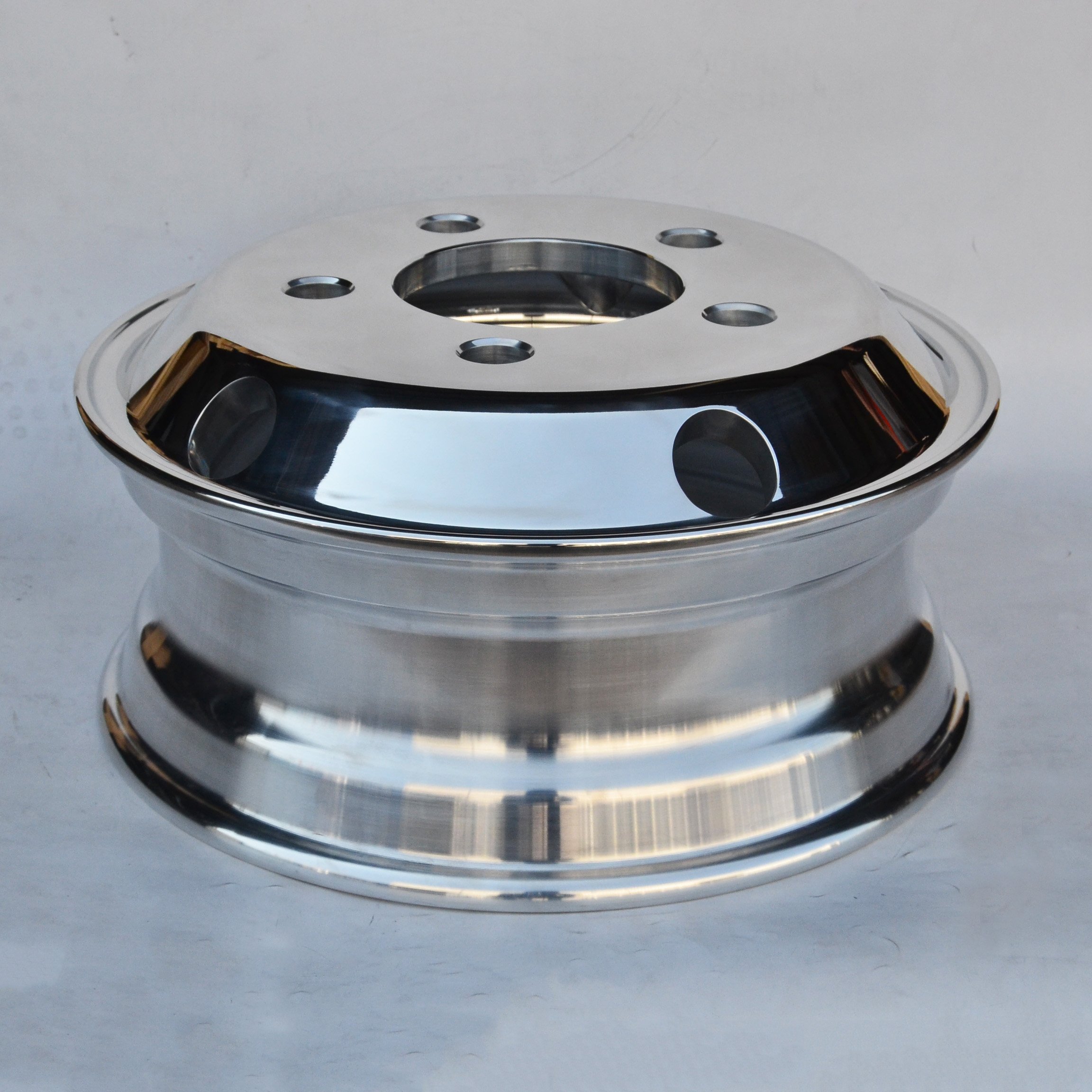 Forged Aluminum Truck Wheels 17.5 Alloy Truck Rims Polished Aluminum Wheels for Buses