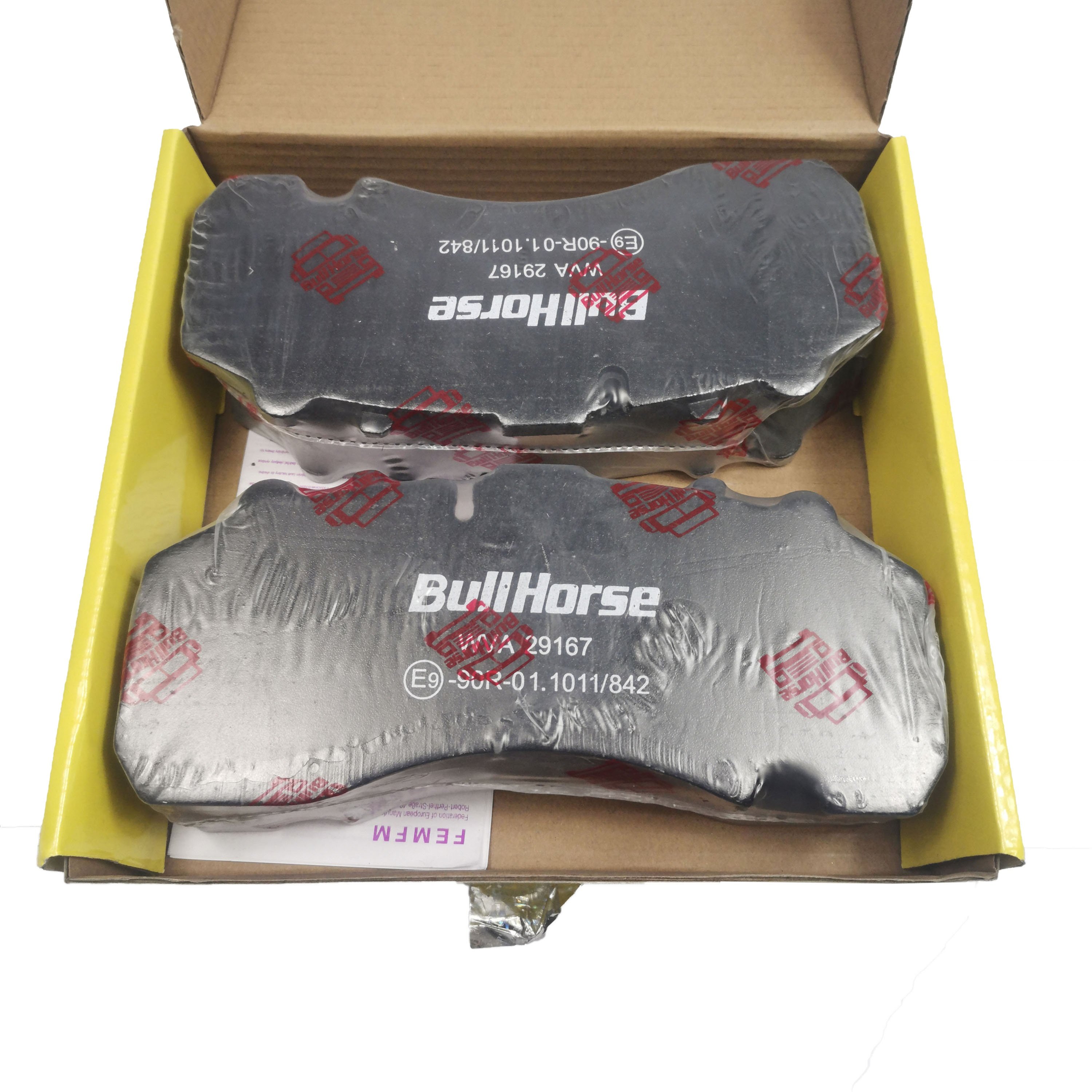 WVA 29167 29216 29270 for Actros TGX TGA XF CF Automatic Brake Systems Truck Spare Parts Semi-metal Ceramic Auto Brake Pads Set