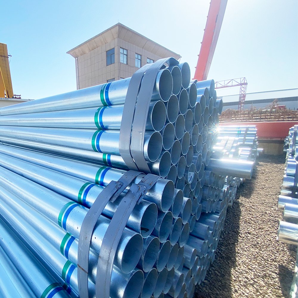 Dn 25 Dn50 3 Inch 32 Inch 10 ft Large Diameter Round square and Rectangular Galvanized Steel Pipe