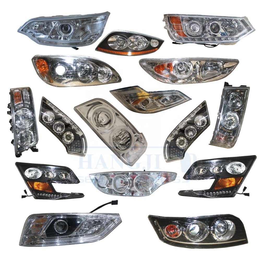 Wholesale Bus Lamps Accessories 24v Bus Headlights Rear Lights for China Kinglong Higer Zhongtong Bus Lights Lamp Parts