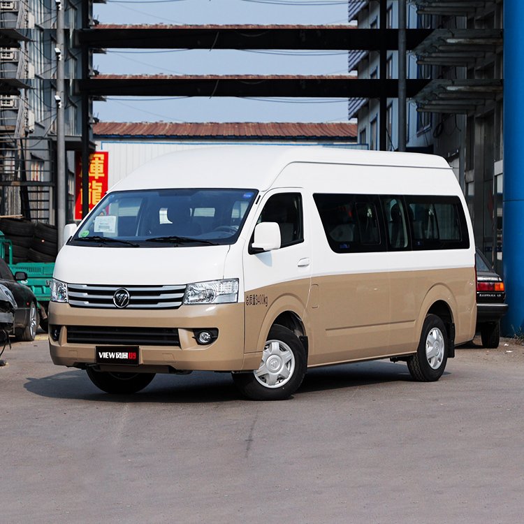 2023 Hot Selling FOTON VIEW G9 CS2 4 Door 4 Seat Minibus Flat-top Chassis New Camper Left Rudder Gas Car in Stock