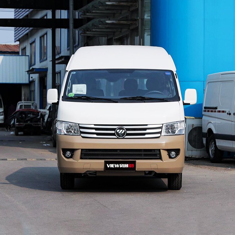 2023 Hot Selling FOTON VIEW G9 CS2 4 Door 4 Seat Minibus Flat-top Chassis New Camper Left Rudder Gas Car in Stock