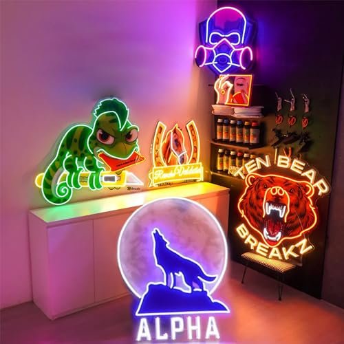 Custom LED Logo Sign Neon Signs Wall Decor Neon Light Sign Indoor Decorations Wedding Party Decorations Personalized Advertising