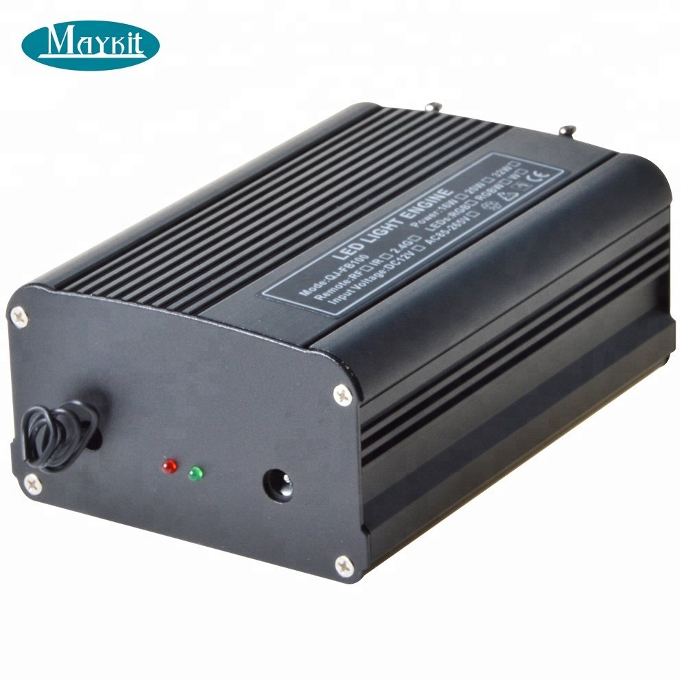 32w Rgbw Dmx Led Light Source Fibre Optical Star Ceiling Light Engine