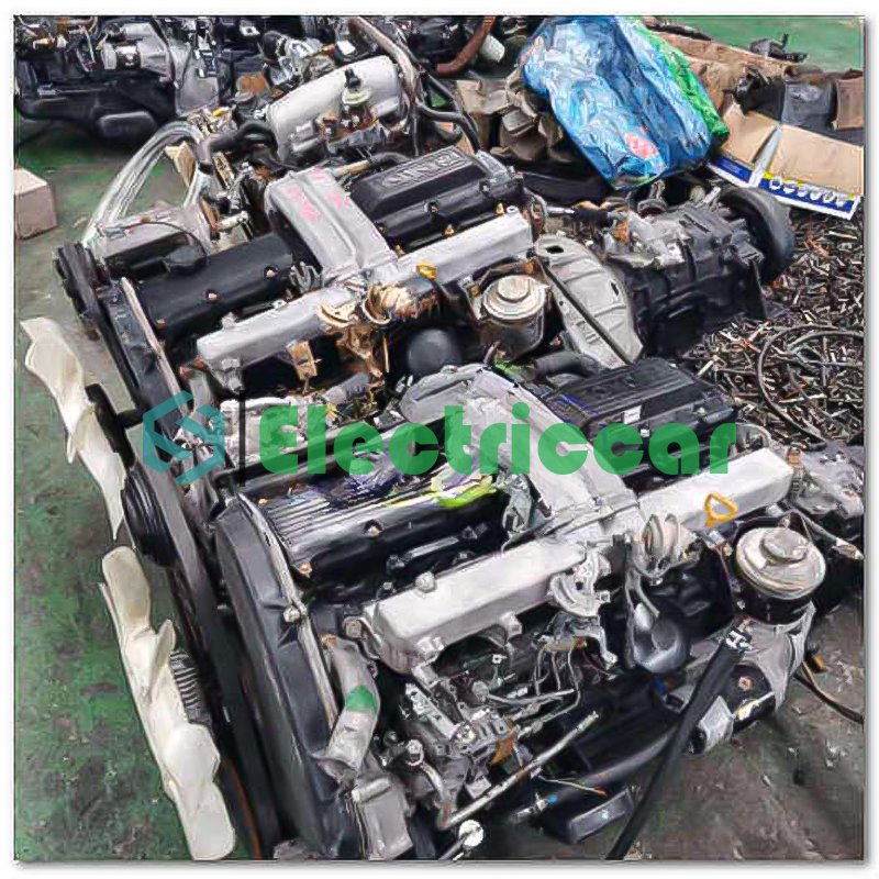 Used Original 1HZ Diesel Engine With Gearbox for Toyota Land Cruiser and Coster Bus