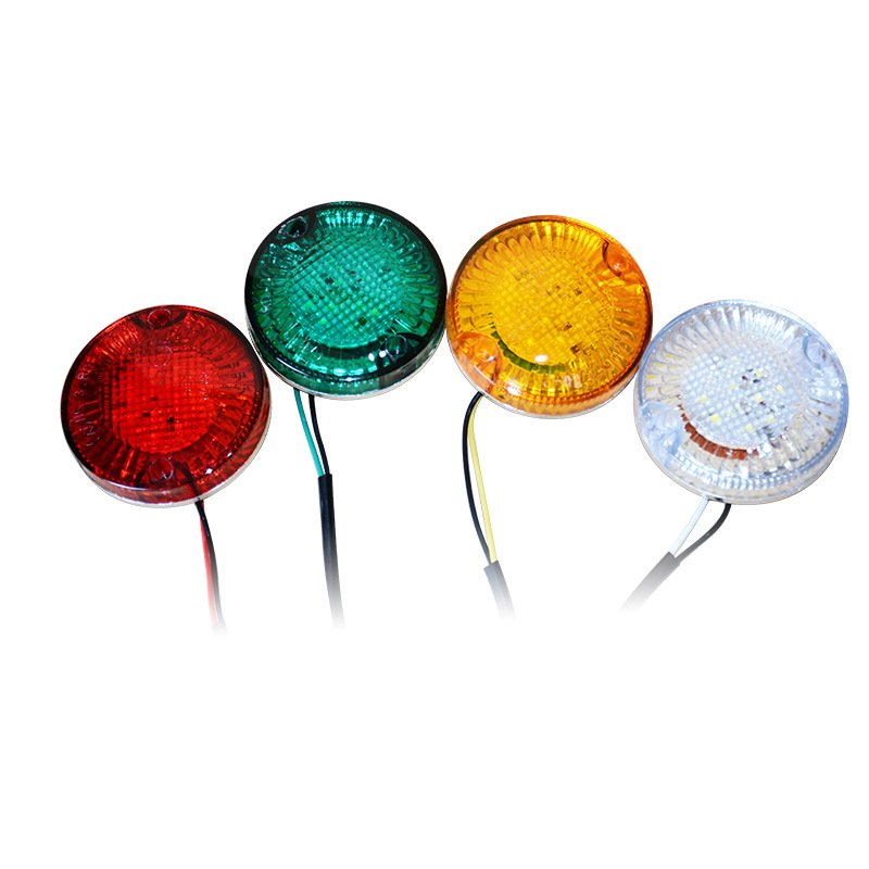 24V LED Bus Rear Turn Signal Lamp 3716-00155 8CM Turn signal Lamp for King Long Higer Bus