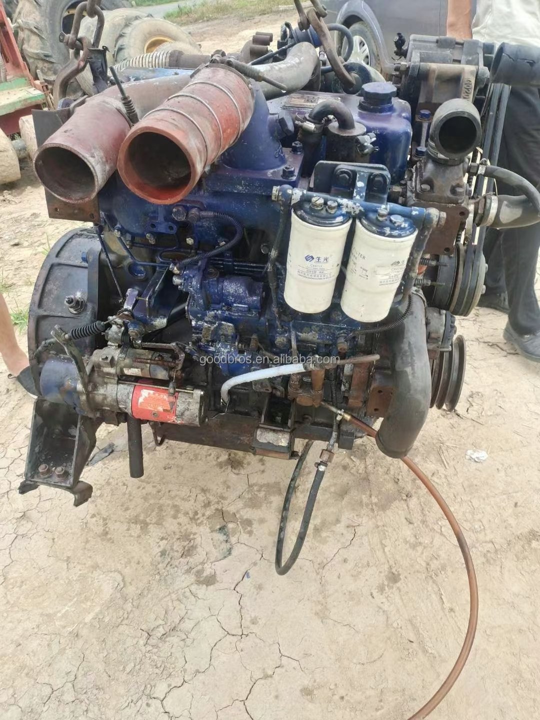 Used Yuchai YC4G200 4G200 Diesel Bus Engine 147KW 2200r/min