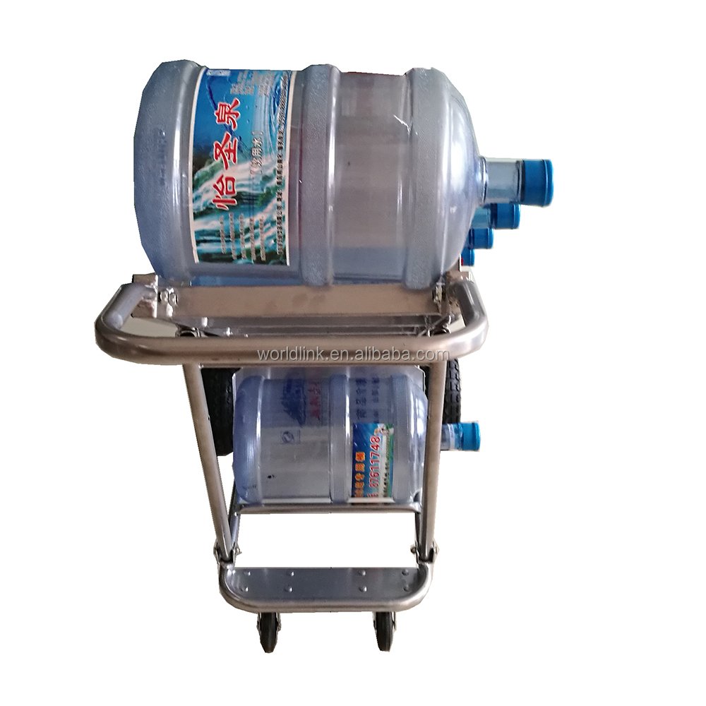 250kgs High Steel Foldable Trolleys for 5 Gallon Water Bottle