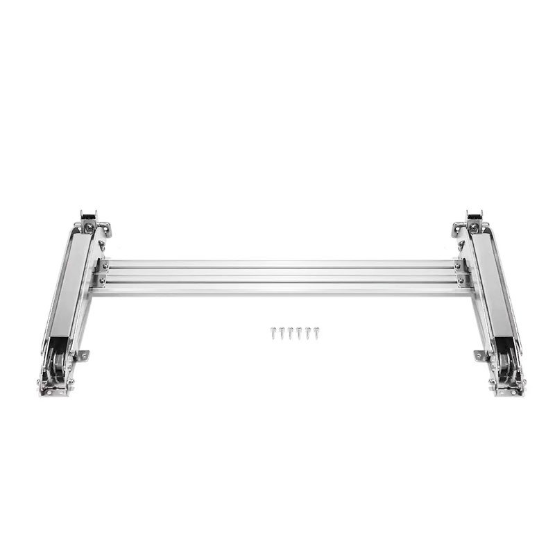 Folding Soft Closing Parallel Plane Sliding Door Hardware for Kitchen Cabinet