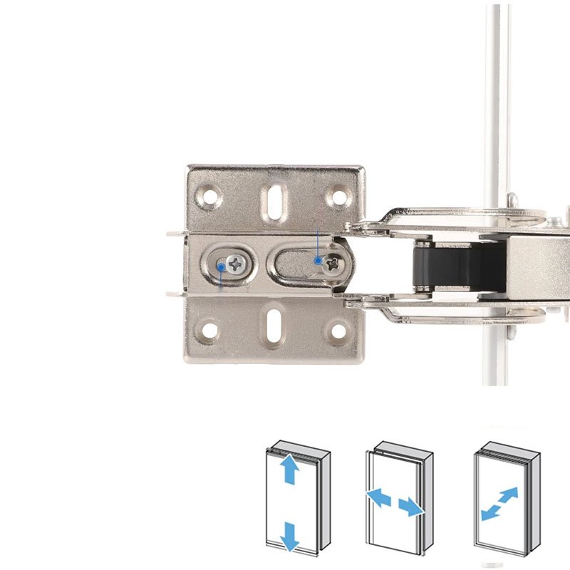 Folding Soft Closing Parallel Plane Sliding Door Hardware for Kitchen Cabinet