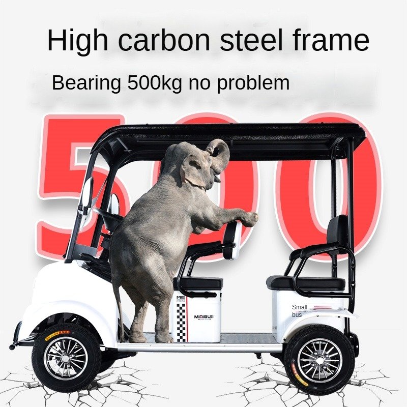 Golf Chariot Marshell Cart Golf Bag Accessories Offroad Tires Electric Golf Kart