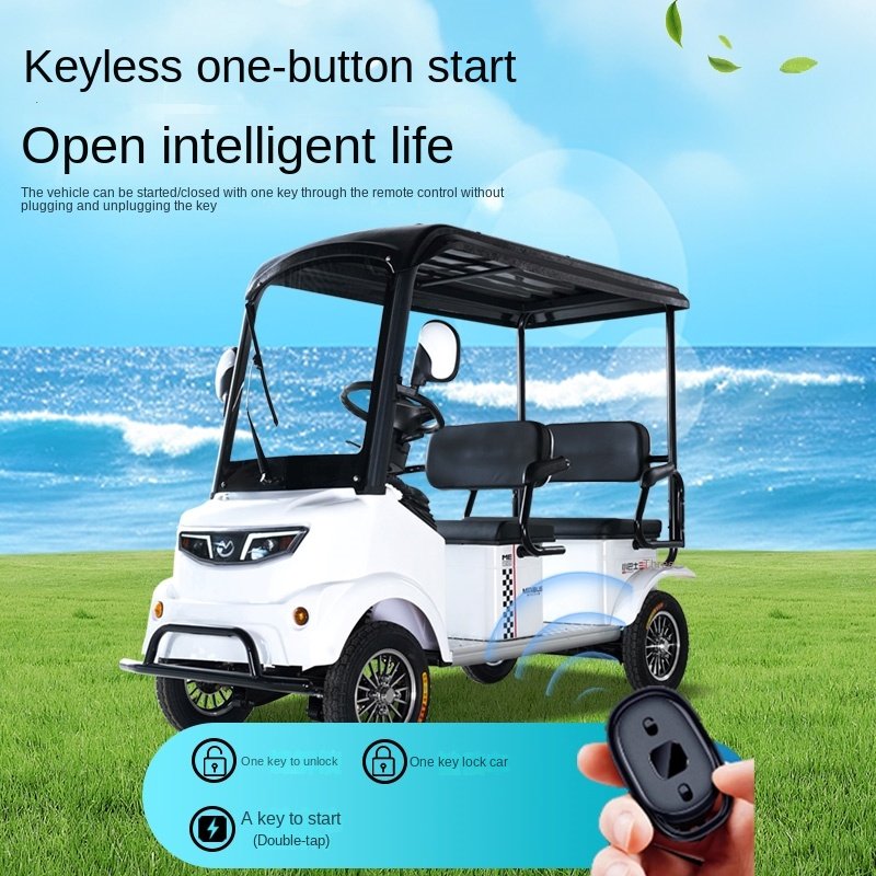 Golf Chariot Marshell Cart Golf Bag Accessories Offroad Tires Electric Golf Kart