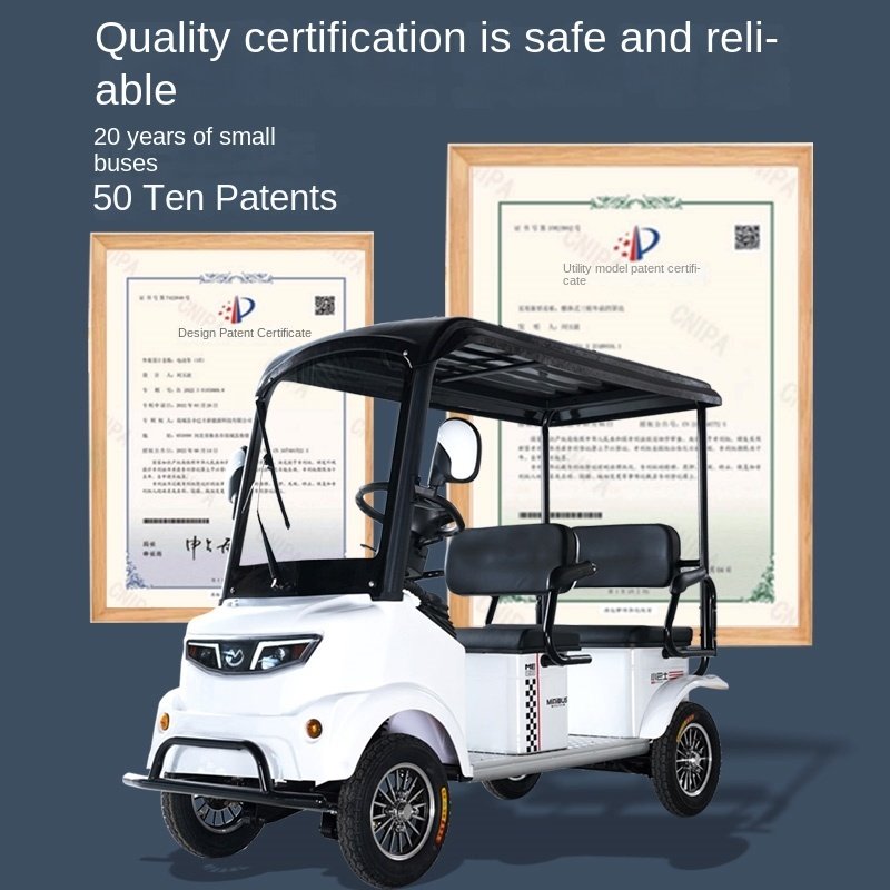 Golf Chariot Marshell Cart Golf Bag Accessories Offroad Tires Electric Golf Kart