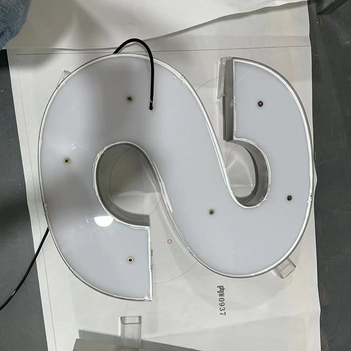 0utdoor Metal Led Sign Custom Led logo Sign Custom Signage Custom logo Wall logo Acrylic Advertising Sign