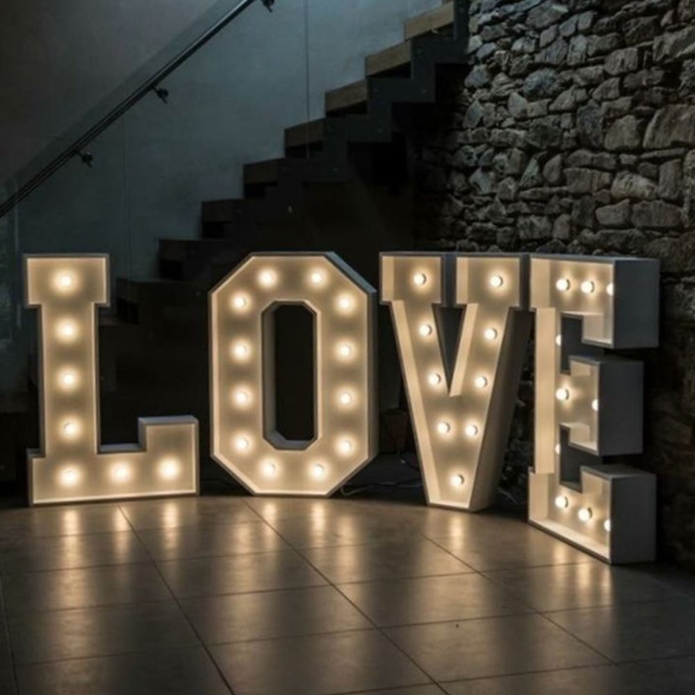 Koncept Led Love Letters Marquee Letters Led Alphabet Letter Led Light