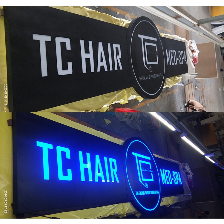 Customized Size Real Estate Agent or Restaurant Menu Board Crystal LED Light Box Photo Frame Slim or Picture Frame Acrylic 28