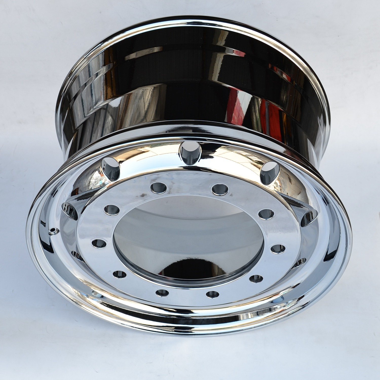 22.5x11.75 Aluminum Truck Wheel Hub Pilot Forged Wheel Rims for Truck Freightliner DAF International