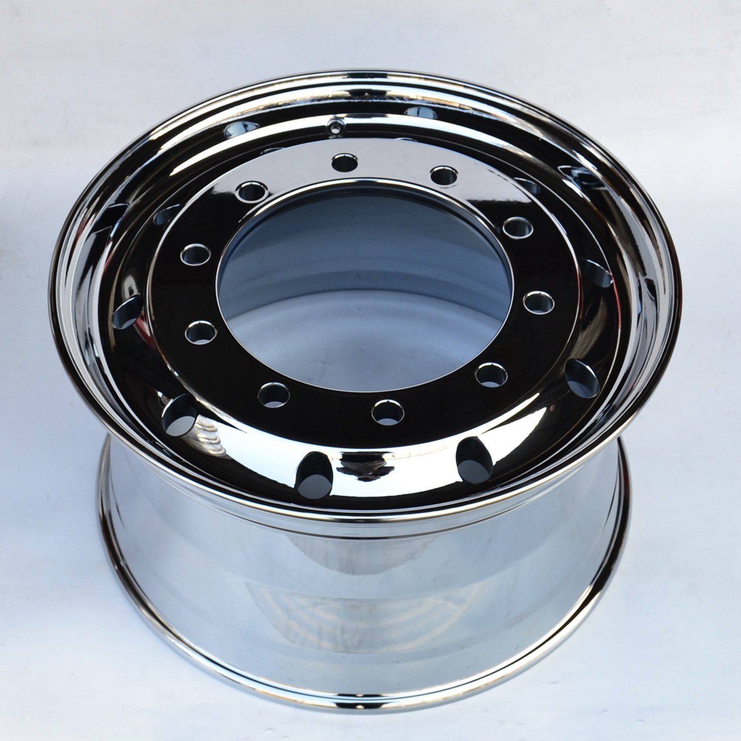 22.5x11.75 Aluminum Truck Wheel Hub Pilot Forged Wheel Rims for Truck Freightliner DAF International